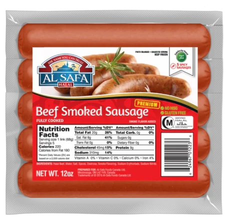 AlSafa Beef Smoked Sausages