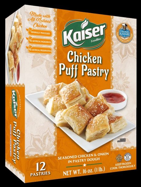 COLONEL KABAB Chicken Puff Pastry 454 gm