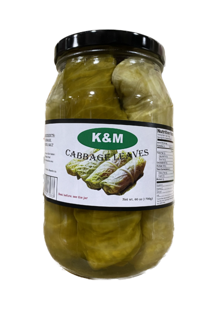 K & M Cabbage Leaves 1700 gm