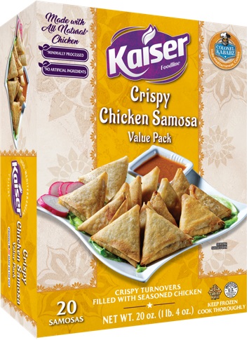 KAISER Crispy Chicken Samosa VP 20 pcs