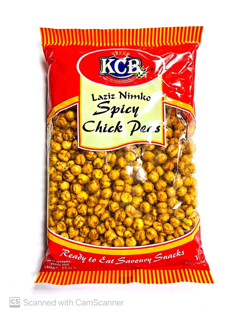 KCB Spicy Chick Peas 12 oz