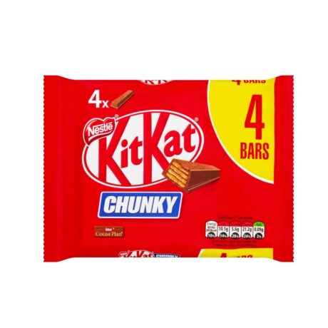 KITKAT 4 Fingers Milk Chunky 4 pks