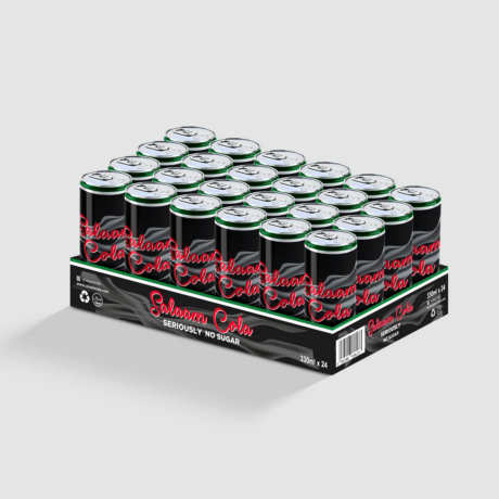 SALAAM COLA No Sugar CASE 330 ml x 24