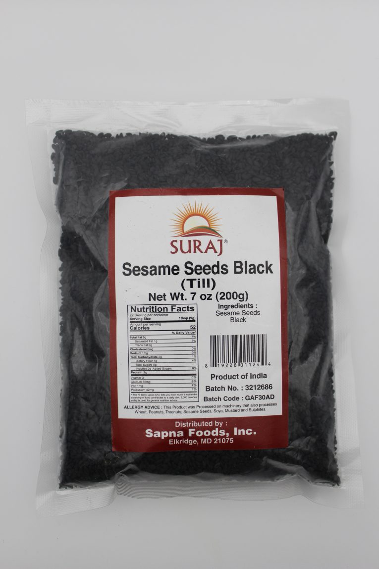 SURAJ Sesame Seed Black 200 gm