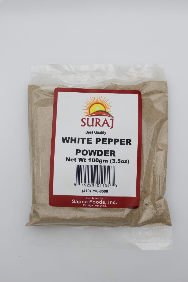 SURAJ White Pepper Powder 3.5 oz