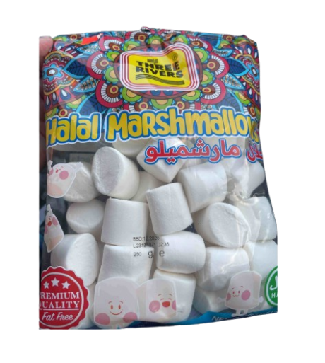 Three Rivers Marshmallows 250 gm White