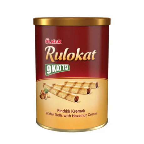 ULKER Rulokat Hazelnut Wafers 6 oz