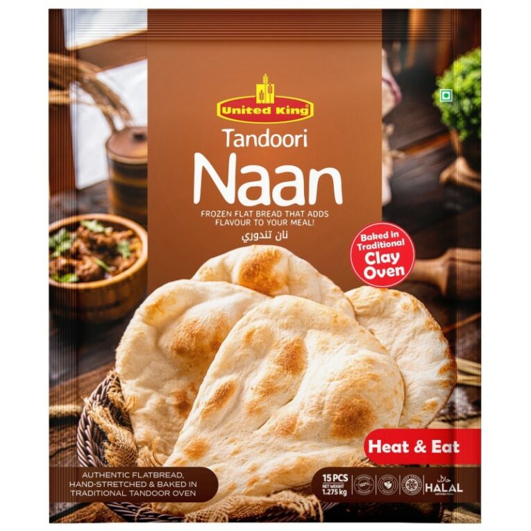 UNITED KING Tandoori Naan 15 pcs BOGO Pack