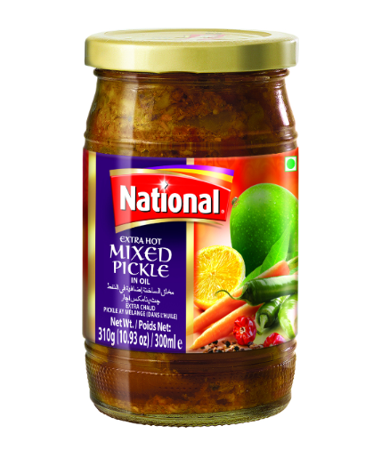 National Extra Hot Mixed Pickle 320 G