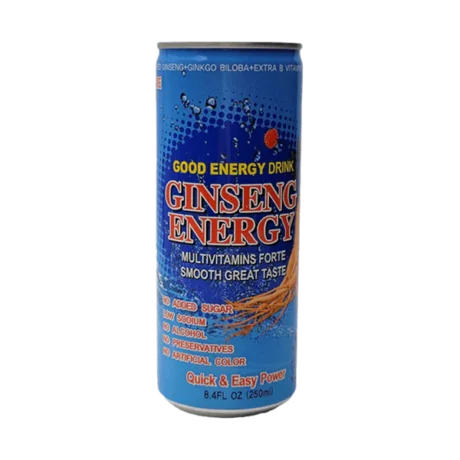 GINSENG Energy Drink Sugar Free 250 ml