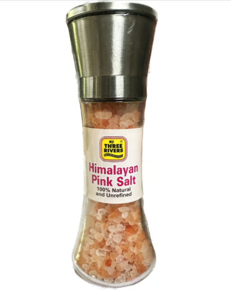 Three Rivers Himalayan Pink Salt Grinder 7 oz