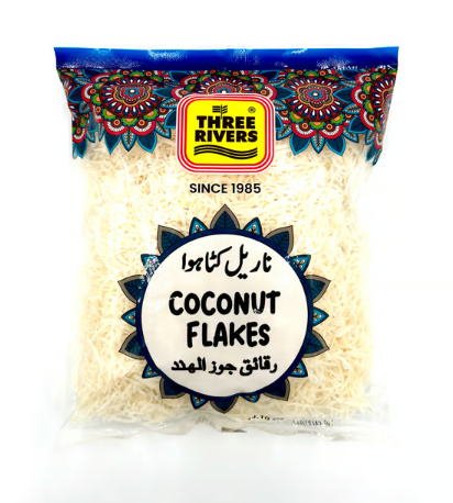 Three Rivers Coconut Flakes 200 gm